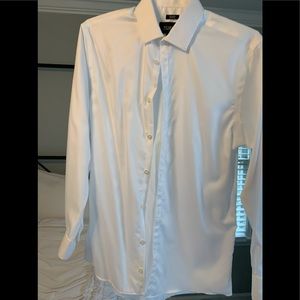 Kenneth Cole Awearness Slim Dress Shirt 15.5 x 32